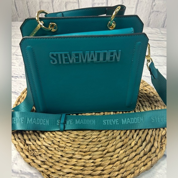 NWOT Steve Madden Turquoise Crossbody Bag - Picture 10 of 11